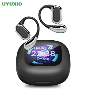 AI Translation Earbuds with 144 Languages LCD Screen