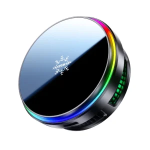 25W Magnetic Wireless Car Charger with Cooling Mount