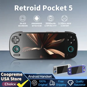 Retroid Pocket 5 5.5" AMOLED Android Handheld Gaming Console