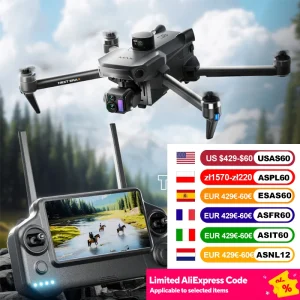 8K GPS Drone with Screen Remote 20KM Transmission Brushless