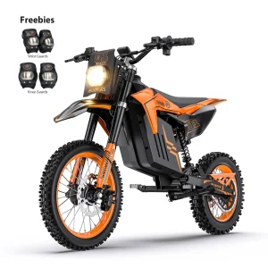 2000W Electric Dirt Bike Dual Suspension Hydraulic Brakes Off-Road