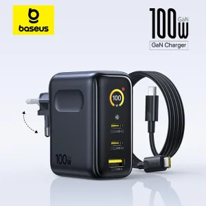 100W Fast Charger USB-C PD for Phones & Laptops