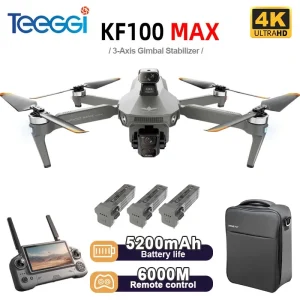 GPS RC Drone 4K Camera 3-Axis Gimbal Foldable 6KM Range